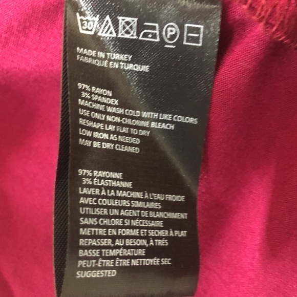 NWT URBAN OUTFITTERS WINE COLORED DRESS W RUFFLES - Picture 4 of 6